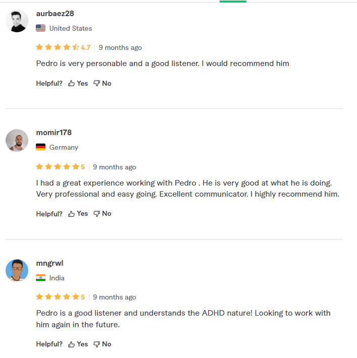 Fiverr Reviews
