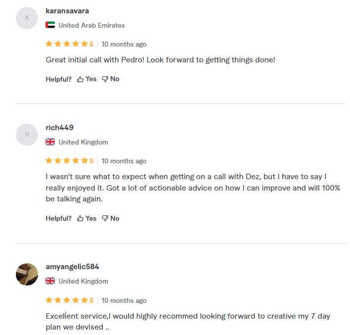 Fiverr Reviews