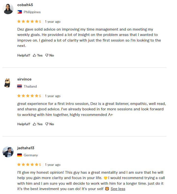 Fiverr Reviews