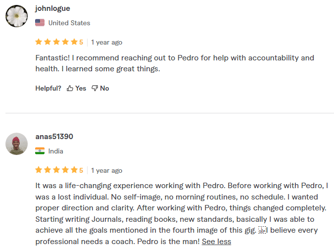 Fiverr Reviews