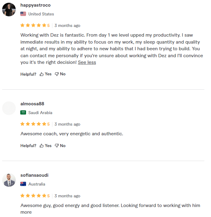 Fiverr Reviews